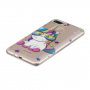 Carcasă moale de protecție unicorn cu ochelari, pentru Xiaomi Redmi 6 - transparent