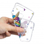 Carcasă moale de protecție unicorn cu ochelari, pentru Xiaomi Redmi 6 - transparent