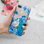 Carcasă moale de protecție unicorn albastru, pentru Xiaomi Redmi 6 - transparent