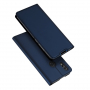 Husă flip Dux Ducis Skin Pro, din piele, pentru Honor 8X - albastru închis
