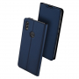 Husă flip Dux Ducis Skin Pro, din piele, pentru Honor 8X - albastru închis
