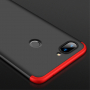 Gkk Carcasă rezistentă pentru Xiaomi Mi 8 Lite - roșu-negru