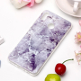 Carcasă din plastic marmură, pentru Honor 8X - gri