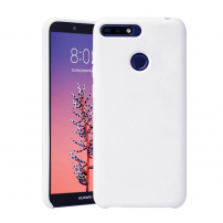 Carcasă din silicon Liquid pentru Honor 7A - alb