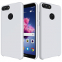 Carcasă din silicon Liquid pentru Honor 9 Lite - alb