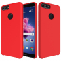 Carcasă din silicon Liquid pentru Honor 9 Lite - roșu