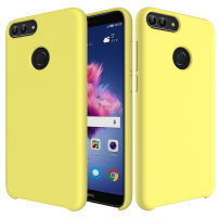 Carcasă din silicon Liquid pentru Honor 9 Lite - galben