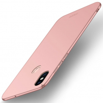 Carcasă Mofi Shield Frosted, pentru Xiaomi Mi 8 - roz-auriu
