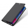 Husă flip Dux Ducis Skin Pro, din piele, pentru Xiaomi Mi 8 - negru
