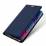 Husă flip Dux Ducis Skin Pro, din piele, pentru Xiaomi Mi 8 - albastru