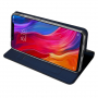 Husă flip Dux Ducis Skin Pro, din piele, pentru Xiaomi Mi 8 - albastru