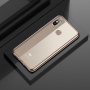 Carcasă transparentă Baseus Shining, cu ramă, pentru Xiaomi Mi 8 - auriu