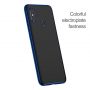 Carcasă transparentă Baseus Shining, cu ramă, pentru Xiaomi Mi 8 - albastru