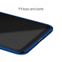 Carcasă transparentă Baseus Shining, cu ramă, pentru Xiaomi Mi 8 - albastru