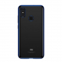 Carcasă transparentă Baseus Shining, cu ramă, pentru Xiaomi Mi 8 - albastru