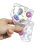 Carcasă din plastic, unicorn și donuts, pentru Xiaomi Mi 8 - transparent
