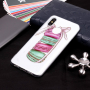 Carcasă din plastic macaroons, pentru Xiaomi Mi 8 - transparent