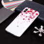 Carcasă din plastic inimă și flori, pentru Xiaomi Mi 8 - transparent