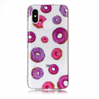 Carcasă din plastic donuts, pentru Xiaomi Mi 8 - transparent