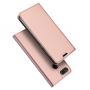 Husă flip Dux Ducis Skin Pro, pentru Xiaomi Mi 8 Lite - roz-auriu