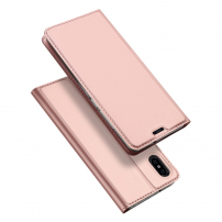 Husă flip Dux Ducis Skin Pro, pentru Xiaomi Mi 8 Pro - roz-auriu