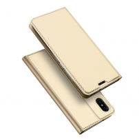Husă flip Dux Ducis Skin Pro, pentru Xiaomi Mi 8 Pro - auriu