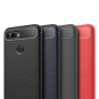 Carcasă Mofi cu textură șlefuită, pentru Xiaomi Mi 8 Lite - negru