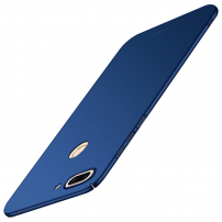 Carcasă Mofi Frosted, din plastic, pentru Xiaomi Mi 8 Lite - albastru închis