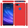 Carcasă din silicon Liquid pentru Xiaomi Mi 8 Lite - roșu