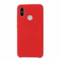 Carcasă din silicon Liquid pentru Xiaomi Mi 8 - roșu