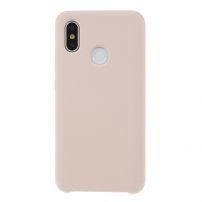 Carcasă din silicon Liquid pentru Xiaomi Mi 8 - auriu