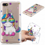 Carcasă de protecție cu unicorn colorat, pentru Xiaomi Redmi 6 - transparent