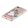 Carcasă de protecție cu unicorn colorat, pentru Xiaomi Redmi 6 - transparent