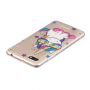 Carcasă de protecție cu unicorn colorat, pentru Xiaomi Redmi 6 - transparent
