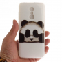 Carcasă de protecție panda plictisit, pentru Xiaomi Redmi Note 5 - alb