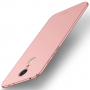Carcasă mată Mofi din plastic durificat, pentru Xiaomi Redmi 5 - roz-auriu