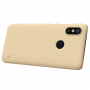 Carcasă de protecție Nillkin, striată, pentru Xiaomi Mi A2 - auriu