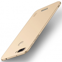 Carcasă mată Mofi din plastic durificat, pentru Xiaomi Redmi 6 - auriu