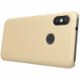 Carcasă de protecție Nillkin, striată, pentru Xiaomi Mi A2 Lite - auriu