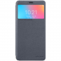 Husă de protecție Nillkin, din piele, cu fereastră, pentru Xiaomi Redmi 6 - gri