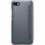 Husă de protecție Nillkin, din piele, cu fereastră, pentru Xiaomi Redmi 6 - gri
