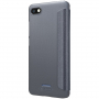 Husă de protecție Nillkin, din piele, cu fereastră, pentru Xiaomi Redmi 6 - gri