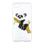 Carcasă moale de protecție panda în pom pentru Xiaomi Redmi 6 - transparent
