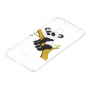 Carcasă moale de protecție panda în pom pentru Xiaomi Redmi 6 - transparent