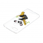 Carcasă moale de protecție panda în pom pentru Xiaomi Redmi 6 - transparent