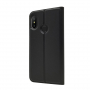 Husă cu stativ și buzunar de carduri, pentru Xiaomi Mi A2 Lite - negru