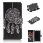 Husă tip portofel, cu dreamcatcher alb pentru Xiaomi Redmi 6 - negru
