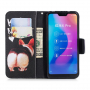 Husă flip Sărută-mă, pentru Xiaomi Mi A2 Lite - negru