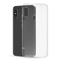 Carcasă de protecție Ipaky, moale, pentru Xiaomi Mi A2 Lite - transparent