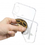Carcasă moale de protecție bufniță cu scrisoare pentru Xiaomi Redmi Note 6 Pro - transparent